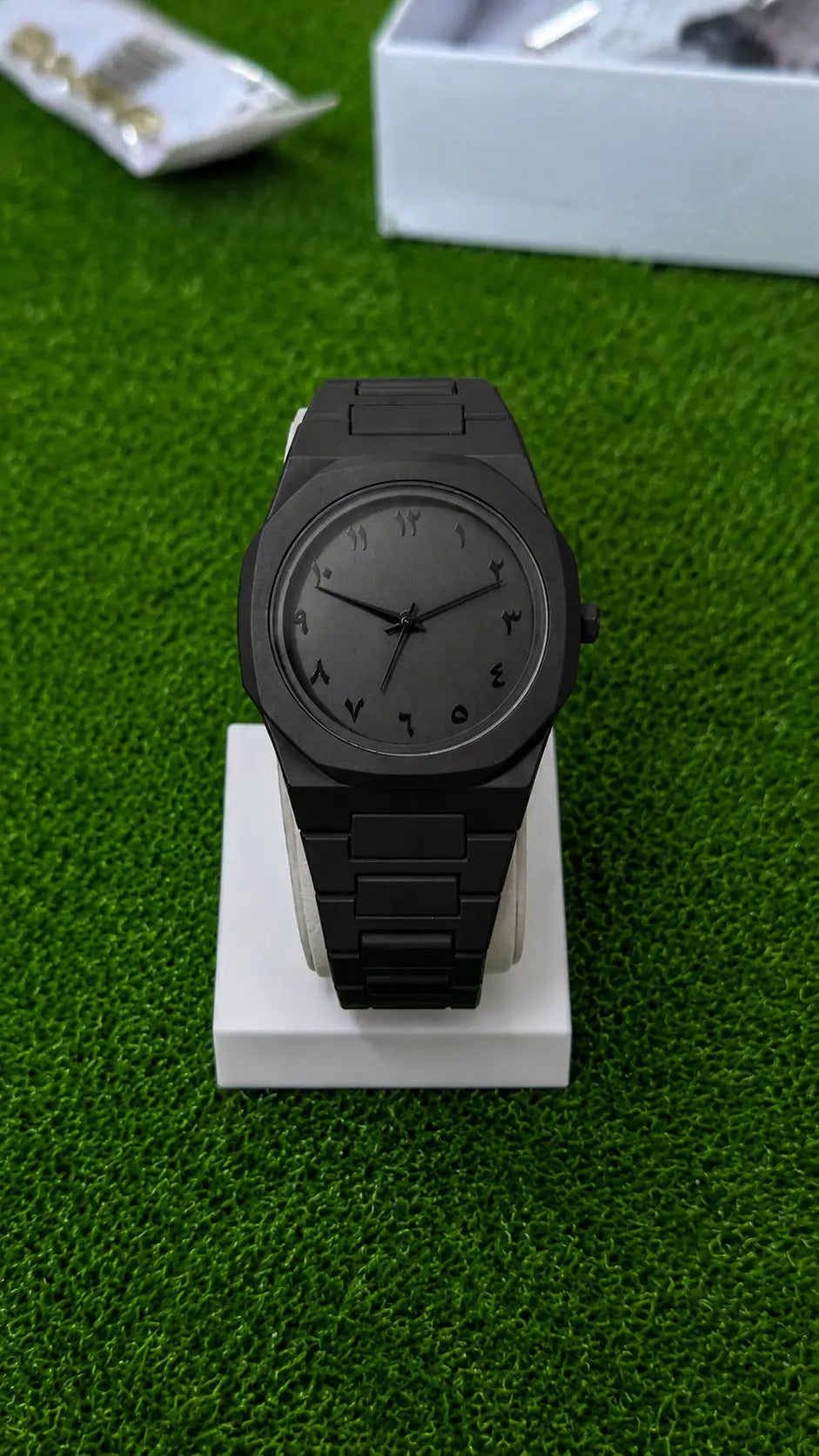Luxury Arabic Dial Men's Analog Watch AJ Bazaar