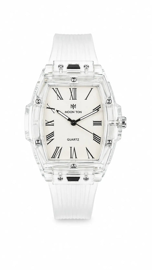 Men’s Transparent Quartz Fashion Watch AJ Bazaar