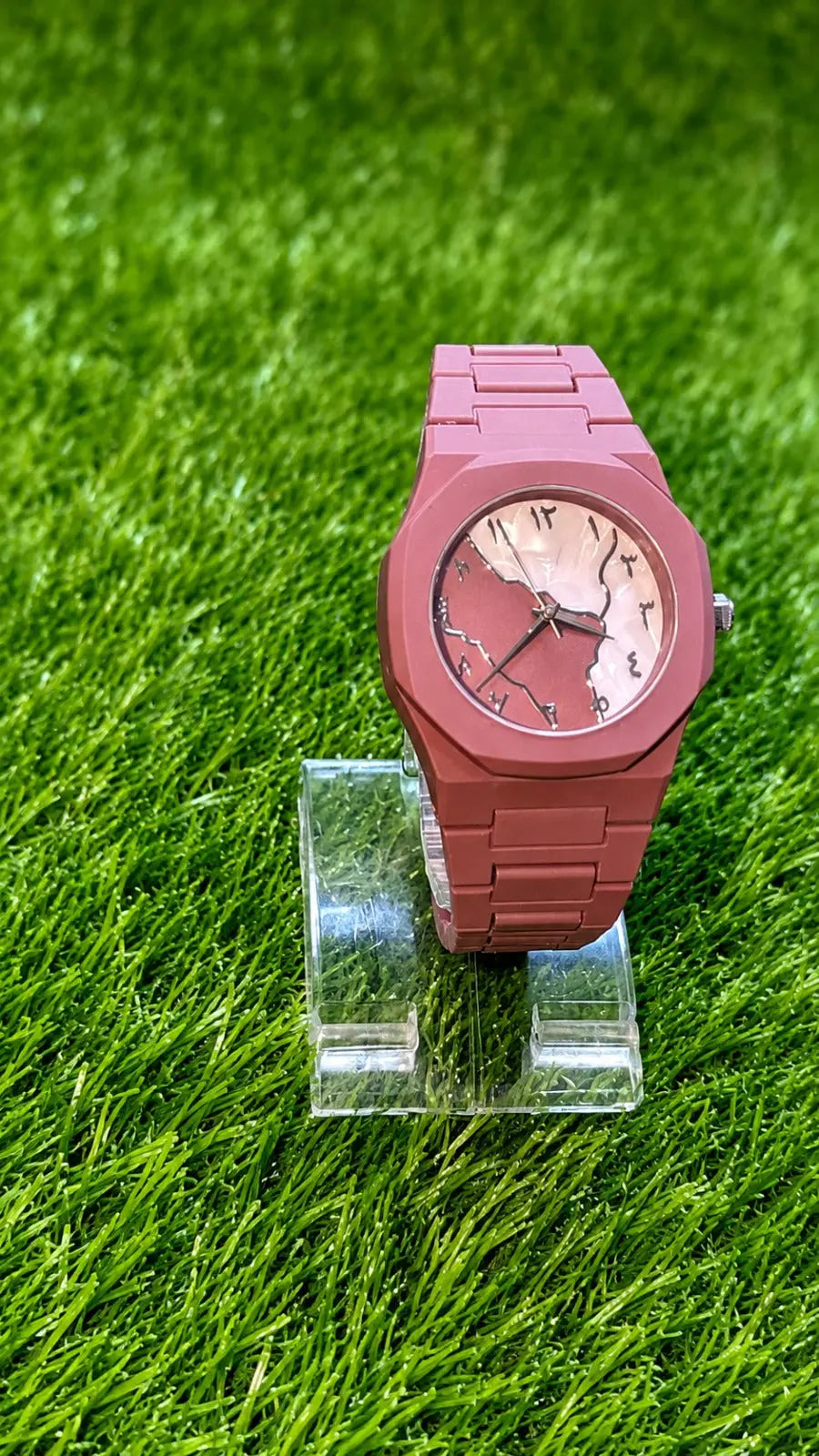 Arabic Dial Watch for Men | Luxury Quartz Analog Watch AJ Bazaar