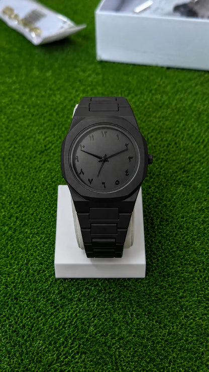 Luxury Arabic Dial Men's Analog Watch AJ Bazaar