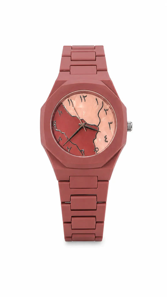 Arabic Dial Watch for Men | Luxury Quartz Analog Watch AJ Bazaar