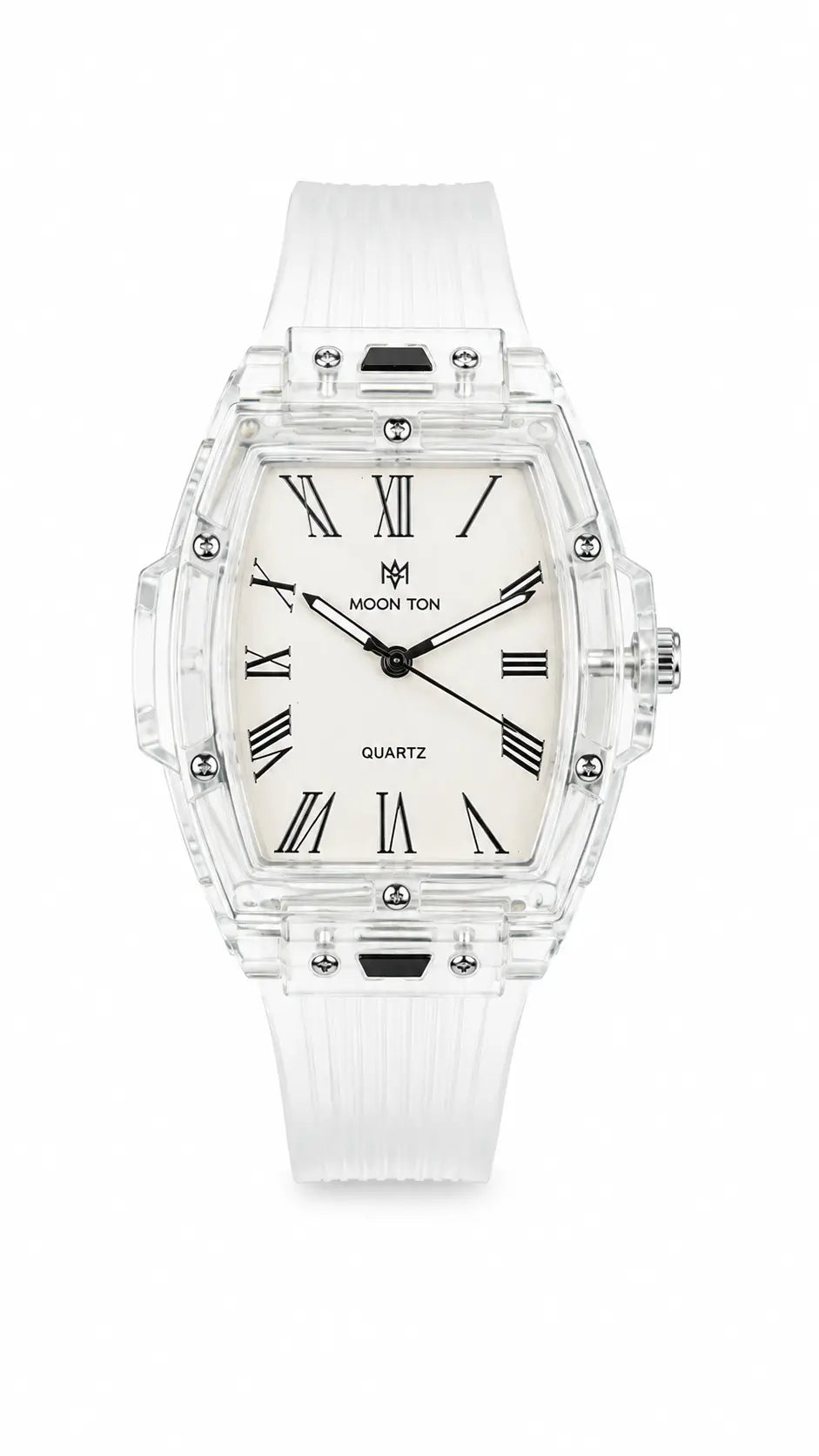 Men’s Transparent Quartz Fashion Watch AJ Bazaar
