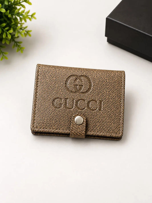 Premium Brown Man,s Wallet  Stylish Snap Closure Wallet AJ Bazaar