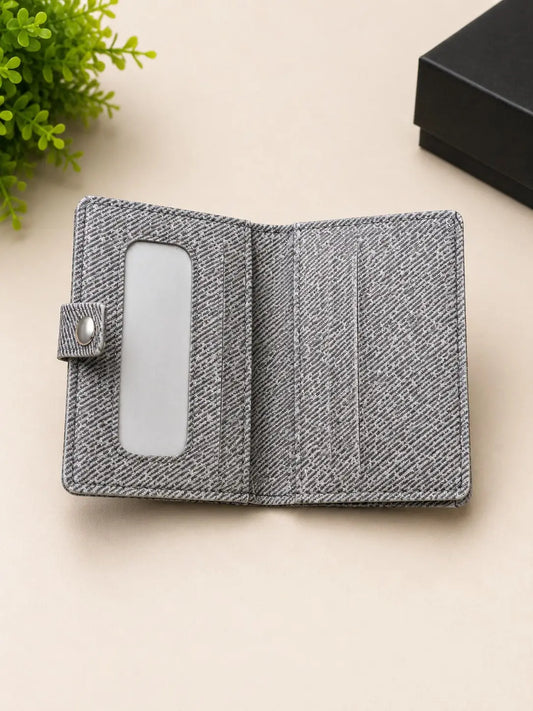Premium Brown Man,s Wallet  Stylish Snap Closure Wallet AJ Bazaar